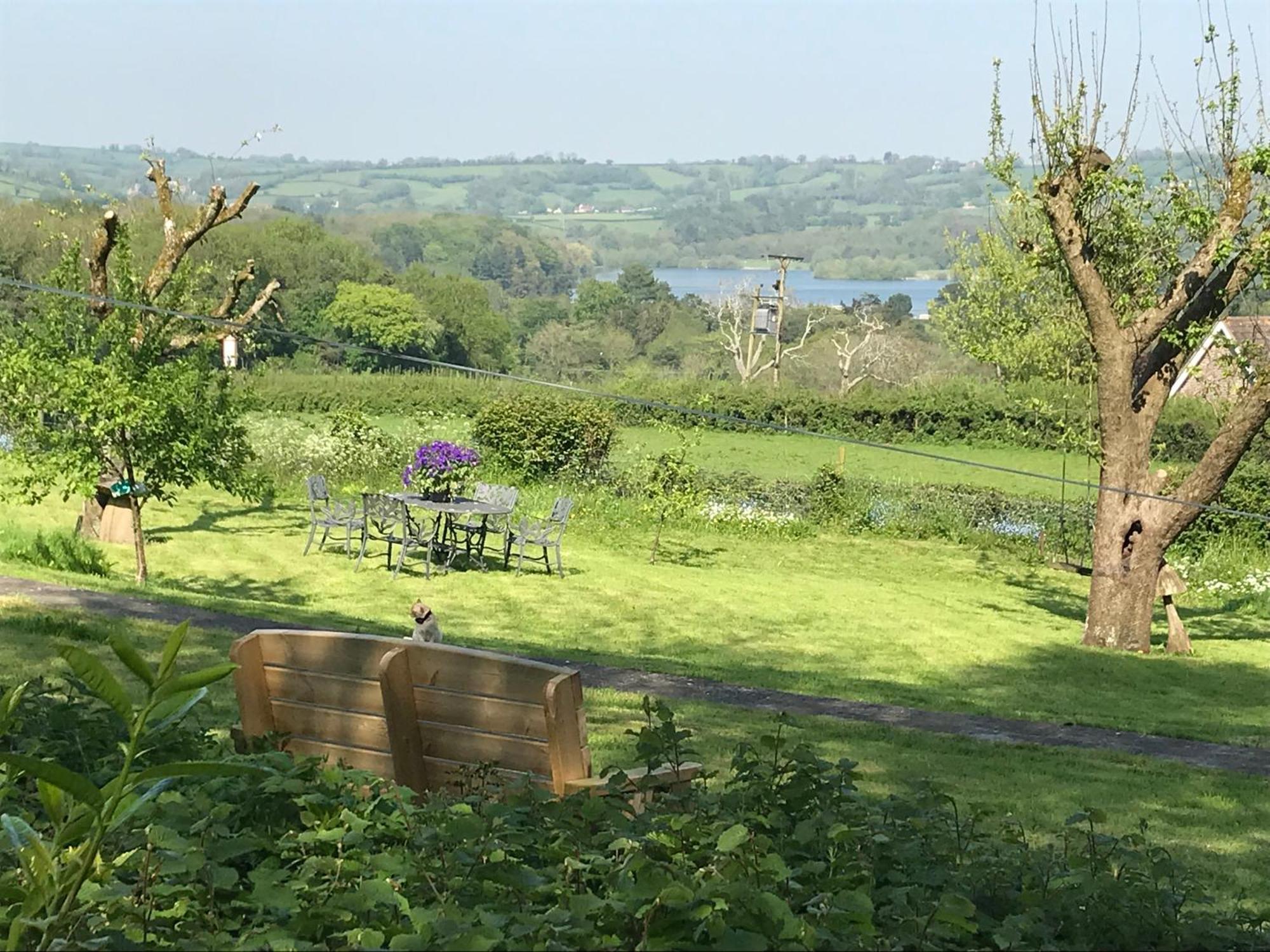 Coombe Lodge Farm House Blagdon Exterior foto